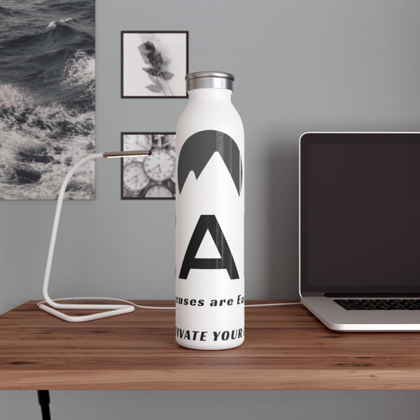 EAE Official 20 oz Skinny Tumbler - Double-walled Stainless Steal.  Insulated for Hot and Cold for Hours