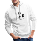 Classic White Men’s Premium EAE Hoodie - white
