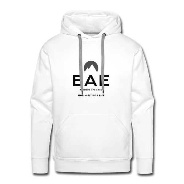 Classic White Men’s Premium EAE Hoodie - white