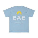 Original EAE "Motivate Your Life" Front & Back Design Unisex Heavy Cotton Tee Shirt Custom Colors